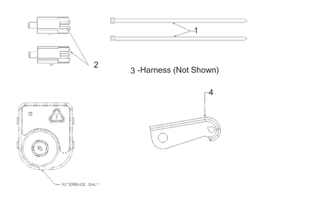 Electrical Diagram and Parts List for 13AN77SS000 2022 Yard Machines Lawn Tractor